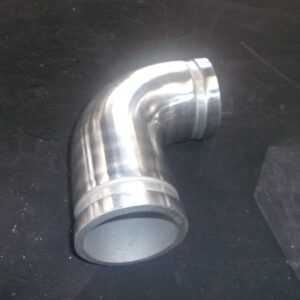 Aluminum Grooved Elbow Polished