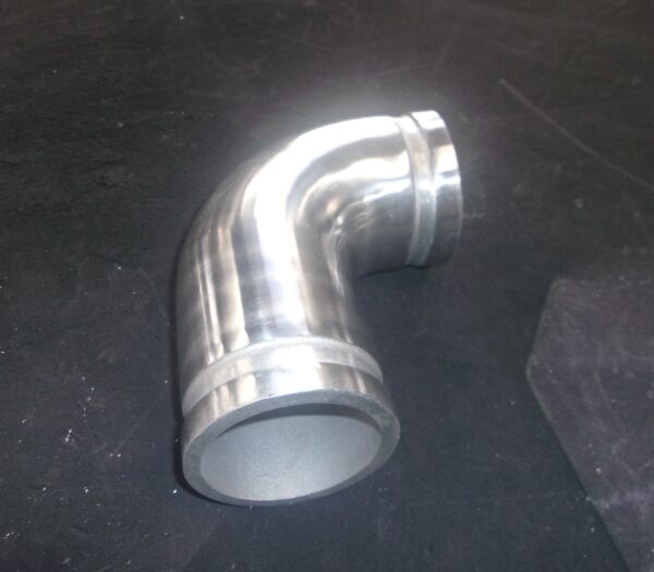 Aluminum Grooved Elbow Polished